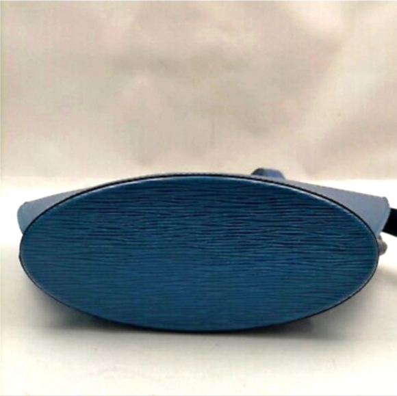 LOUIS VUITTON Saint Jacques PM Shoulder Bag Epi Leather Blue - Picture 5 of 11